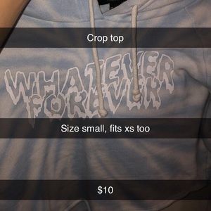 Crop top from forever 21